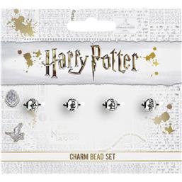 Harry PotterCharms Beads 4-Pack Spells (sølv belagt)