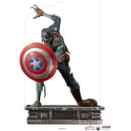 What If...Captain America Zombie Art Scale Statue 1/10 22 cm