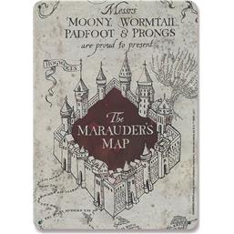 Marauders Map Tin Skilt 15 x 21 cm