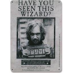 Harry Potter Have You Seen This Wizard Tin Skilt 15 x 21 cm