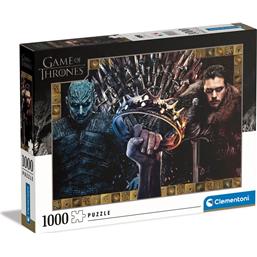 Game Of ThronesJon Snow vs. The Night King Puslespil 1000 Brikker