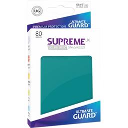 Ultimate Guard Supreme UX Sleeves Standard Size Petrol Blue (80)