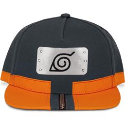 Naruto Shippuden Logo Orange Snapback Cap