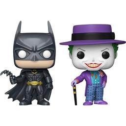 BatmanBatman og Joker POP! Heroes Vinyl Figursæt 2-Pak