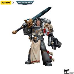 WarhammerGrey Knights Strike Squad Justicar Action Figure 1/18 12 cm