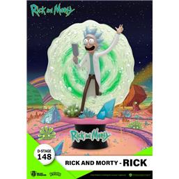 Rick and MortyRick D-Stage Diorama 14 cm