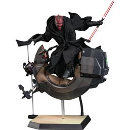 Star WarsDarth Maul with Sith Speeder (Episode I) Movie Masterpiece Action Figure 1/6 29 cm