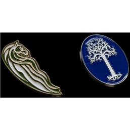 Lord Of The RingsRohan Horse & White Tree Collectors Pins 2-Pack