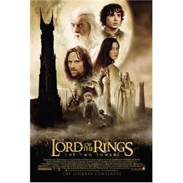 Lord Of The RingsThe Two Towers Plakat