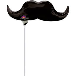 Diverse: Moustache Folieballon 37 x 15 cm