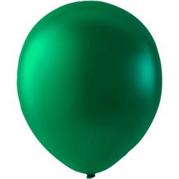Grøn metallic Latex balloner 23 cm 100 styk