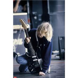 Kurt Cobain Kneeling plakat