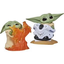 Star WarsThe Child Helmet Hiding & Stopping Fire Bounty Collection Figures 2-Pack