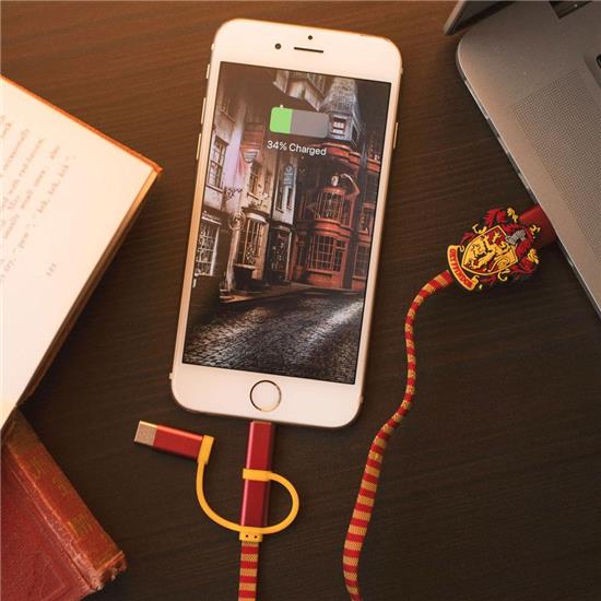 Harry Potter: Gryffindor Mobil Kabel 3-in-1