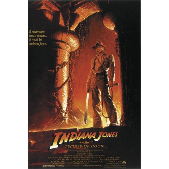 Indiana Jones: Temple Of Doom Plakat (US)