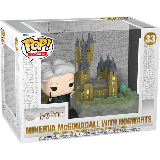 Harry Potter: Minerva w/Hogwarts POP! Town Vinyl Figur (#33)