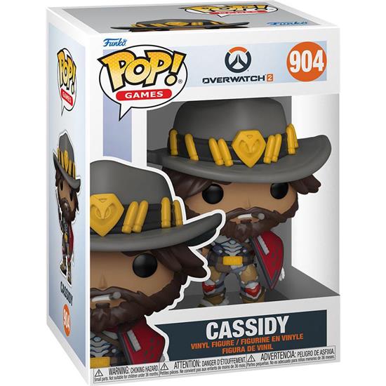 Overwatch: Cassidy POP! Games Vinyl Figur (#904)