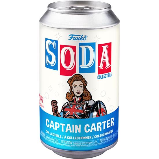 Marvel: Captain Carter POP! SODA Figur