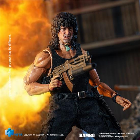 Rambo / First Blood: John Rambo (First Blood III) Exquisite Super Series  Action Figur 1/12 16 cm