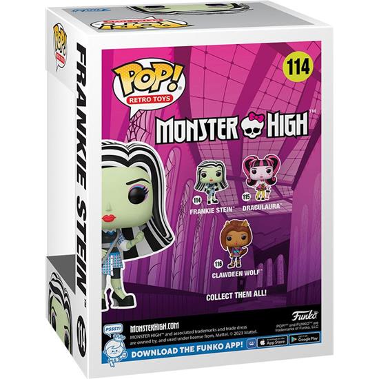 Monster High: Frankie Stein POP! Retro Toys Vinyl Figur (#114)