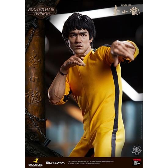 Bruce Lee: Bruce Lee Superb Scale Statue 1/4 50th Anniversary Tribute (Rooted Hair Version) 55 cm