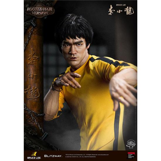 Bruce Lee: Bruce Lee Superb Scale Statue 1/4 50th Anniversary Tribute (Rooted Hair Version) 55 cm