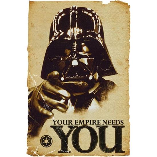 Star Wars: Darth Vader - Your Empire Needs You plakat