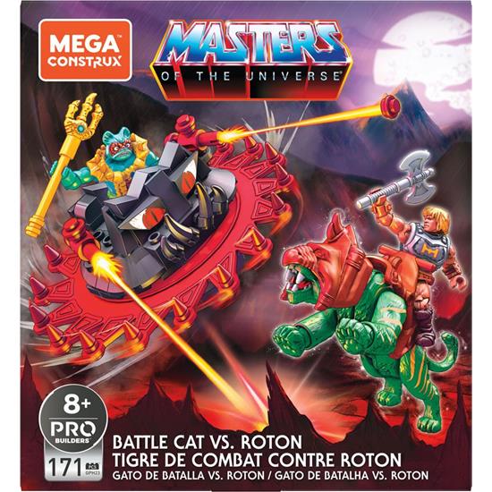 Masters of the Universe (MOTU): Battle Cat vs. Roton Mega Construx Probuilders Samlesæt