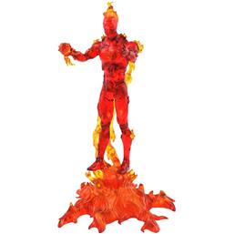 Marvel: Human Torch Marvel Select Action Figur 18 cm
