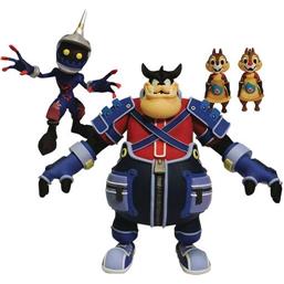 Kingdom Hearts: Pete, Chip & Dale, Soldier Action Figurer 18 cm