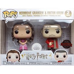 Hermione og Viktor Krum Yule Exclusive POP! Movies Vinyl Figursæt 2-Pak