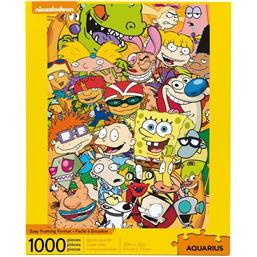 Nickelodeon: Nickelodeon Cast Puslespil (1000 brikker)