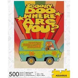 Diverse: Scooby-Doo Where Are You Puslespil (500 Brikker)