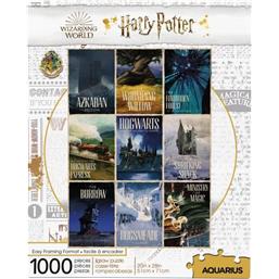 Harry PotterHarry Potter Lokaliteter Puslespil (1000 brikker)