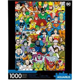DC Retro Cast Puslespil (1000 brikker)
