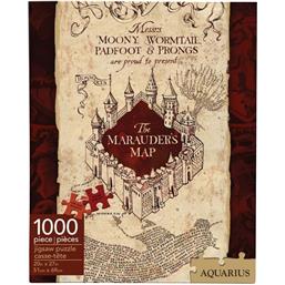 Marauders Map Puslespil (1000 brikker)