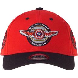 Marvel: The Falcon and the Winter Soldier Curved Bill Cap Shield