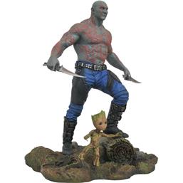 Drax & Baby Groot Statue 25 cm