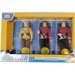 Spock, Kirk & Khan Action Figurer 3-Pak 20 cm