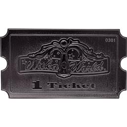 Fallout: Nuka World Ticket (silver plated) Replica