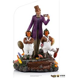 Charlie og Chokolade Fabrikken(1971) Deluxe Art Scale Willy Wonka Statue 1/10 25 cm