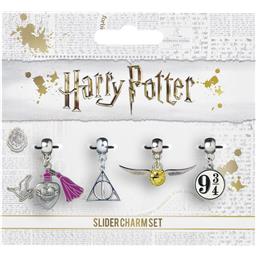 Harry PotterHarry Potter Sølv belagt Charms 4-Pak