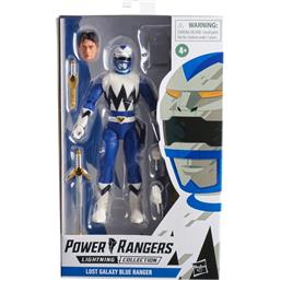 Power RangersLost Galaxy Blue Ranger Action Figur 15 cm