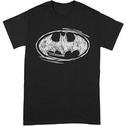 Batman Sketch Logo T-Shirt