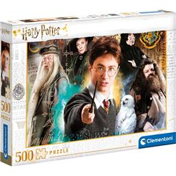 Harry at Hogwarts Puslespil (500 Brikker)
