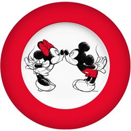 Mickey og Minnie Kysse Tallerken
