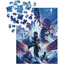 Heroes Mass Effect Jigsaw Puslespil (1000 pieces)