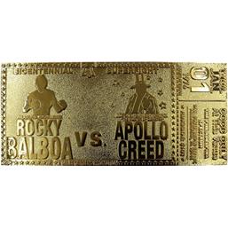 Bicentennial Superfight Ticket (gold plated) Replica 45th Anniversary