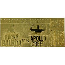 RockySuperfight II Ticket (gold plated) Replica