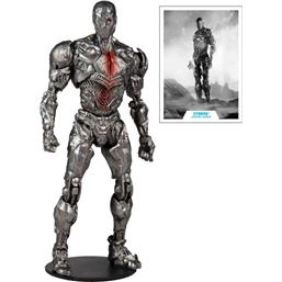 Justice League: Cyborg (Helmet) Movie Action Figure 18 cm